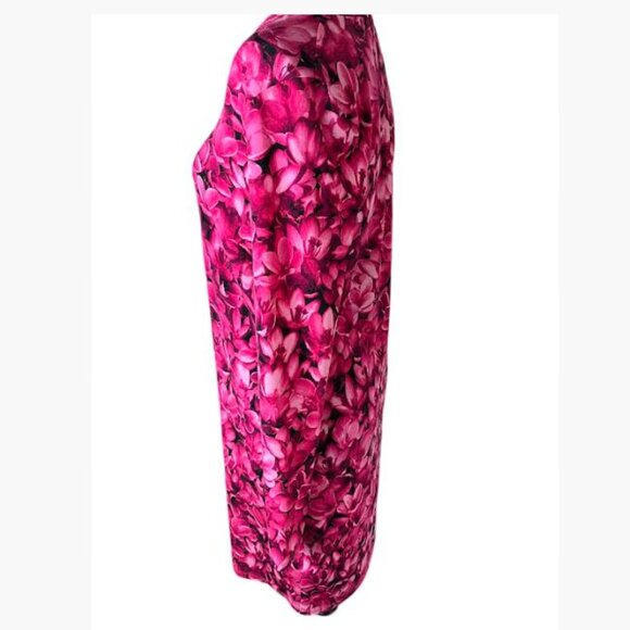 MICHAEL Michael Kors Pink Floral Dress  Size Medium  EUC - Picture 4 of 8